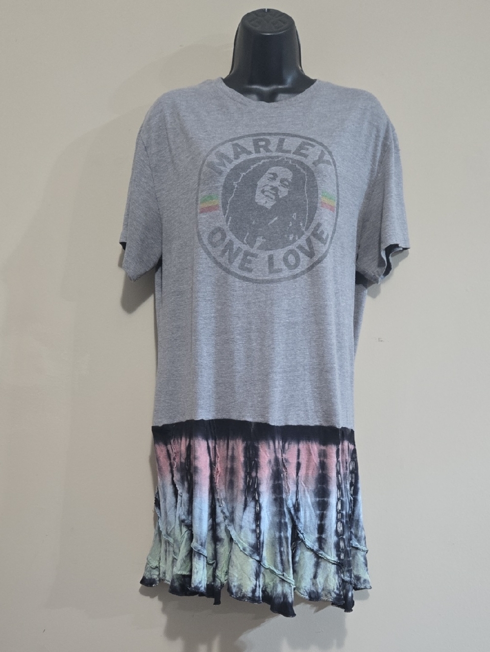 Upcycled Vintage band T-shirt dress